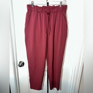 Lululemon Stretch Drawstring High-Rise Pants- size 10